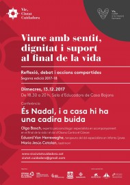 ES NADAL I A CASA HI HA UNA CADIRA                BUIDA (13-12-2017)(Cartell)