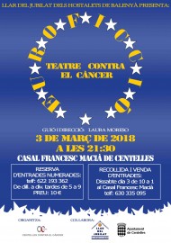 2018-CENTELLES CONTRA EL CANCER   Teatre